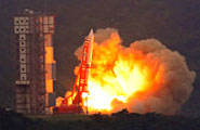 Launching of the X-ray astronomy satellite 'Suzaku'.
