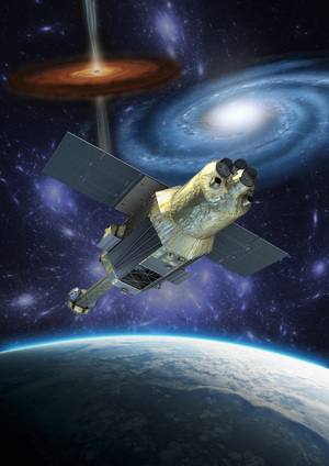「ひとみ(ASTRO-H)」衛星 (c) JAXA