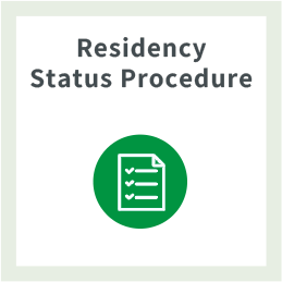 Residency Status Procedure