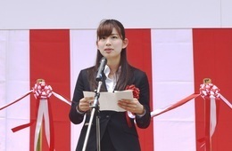 学生代表挨拶