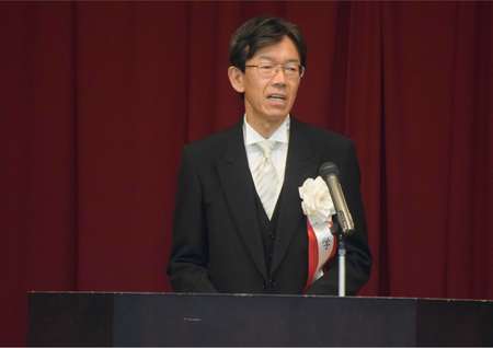 学長式辞(山口宏樹学長)
