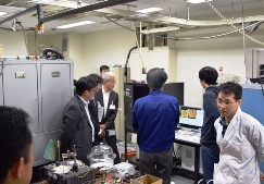 研究室見学風景 研究室見学風景