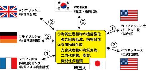 各大学・機関との連携イメージ